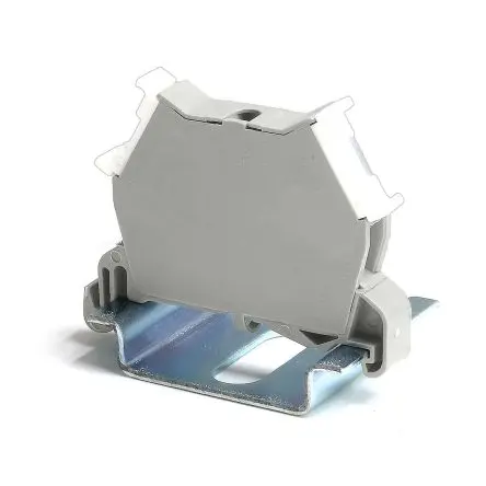 Produktfoto 1 von RS PRO Klemmblock ohne Sicherung 1 Grau, 1.5mm², 300V Zugfederklemme