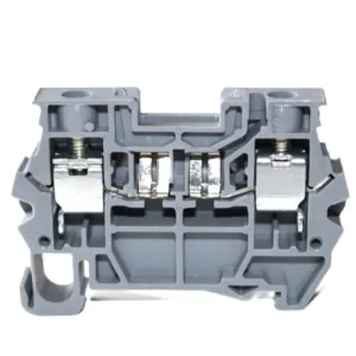 Produktfoto 1 von RS PRO Bauteil-Anschlussklemmenblock 1 Grau, 6 mm², 300 V Klemme