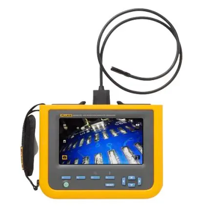 Produktfoto 1 von Fluke LED Videoskop, Sonde Ø 8.5 mm x 1.2 m 1280 x 720 Pixel Elastomerbeschichteter Stahl