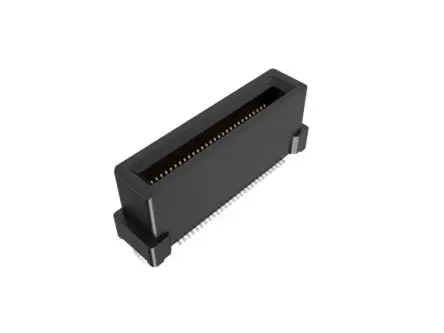 Produktfoto 1 von Amphenol Communications Solutions Serie Mini CE Kantensteckverbinder, 0.6 mm, 56-polig, 2-reihig, Vertikal, Oberfläche