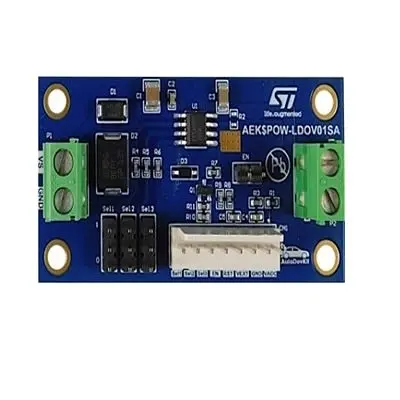 Produktfoto 1 von STMicroelectronics L99VR01STR Entwicklungsbausatz Spannungsregler, AEK-POW-LDOV01S LDO-Spannungsregler, für