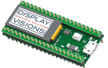 Produktfoto 1 von Display Visions TFT-LCD-Anzeige 0.9 Zoll SPI Pcap, 160 x 80 Pixel