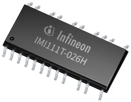 Produktfoto 1 von Infineon Motortreiber-IC 3-phasig 600 V, 2 A, 96 MHz, DSO-22, 22-Pin, 15V, Bürstenlos, iMOTION