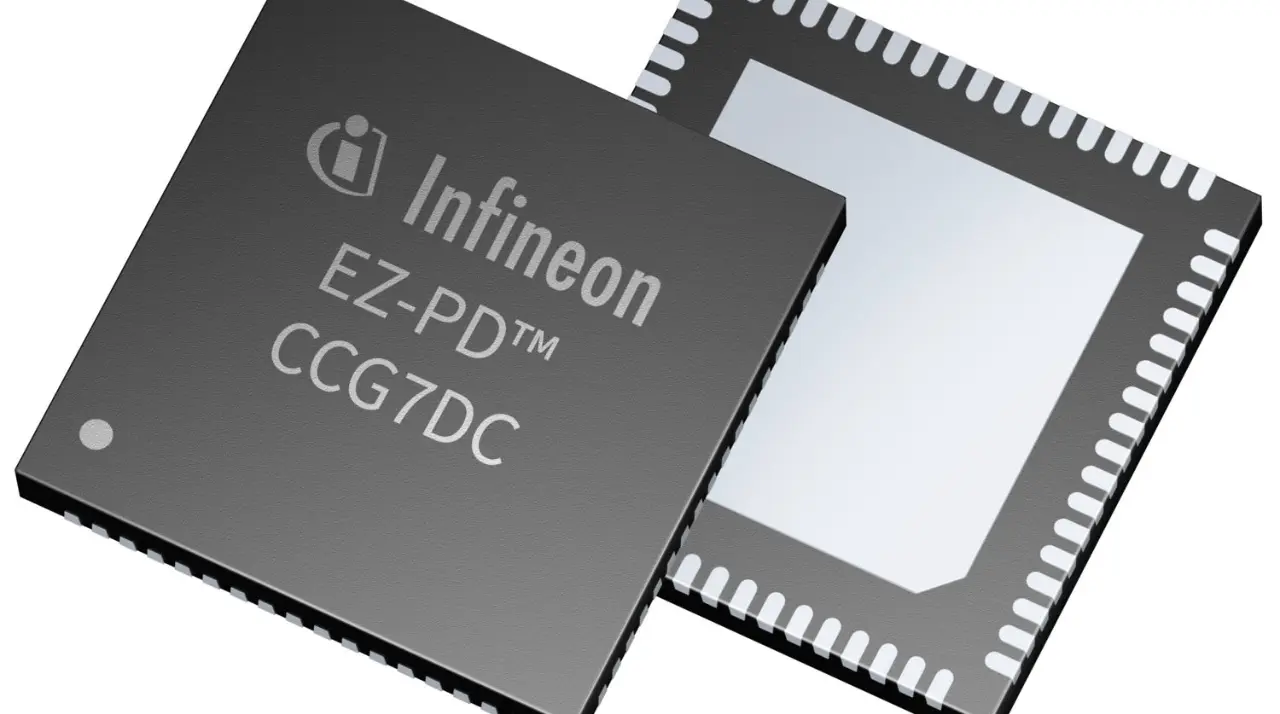 Produktfoto 1 von Infineon 4-Kanal Schnittstelle IC 1 Mbps Einfach USB 2.0 68-Pin (40 V) (4 V), QFN