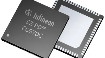 Produktfoto 1 von Infineon 4-Kanal Schnittstelle IC 1 Mbit/s Einfach USB 2.0 68-Pin (40V) (4 V), QFN