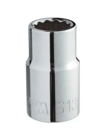 Produktfoto 1 von SAM 1/2 in 12-Kant Buchse SW 20 mm 12-Kant x 38mm