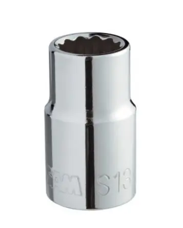 Produktfoto 1 von SAM 1/2 in 12-Kant Buchse SW 12 mm 12-Kant x 38mm