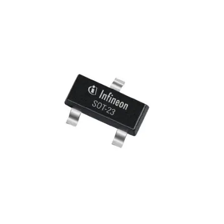 Produktfoto 1 von Infineon BAT68 Oberfläche Gleichrichter & Schottky-Diode Schottky-Diode, 8 V / 130 mA, 3-Pin SOT-23
