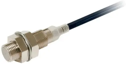 Produktfoto 1 von Omron E2E M12 Induktiver Näherungssensor, Gewinderohr 2-adrig / 100mA, 3 mA 2.5 mm, IP67, IP67G, IP69K 30 V dc