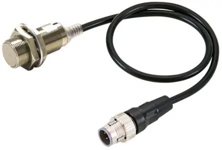 Produktfoto 1 von Omron E2E M18 Induktiver Näherungssensor, Gewinderohr 2-adrig / 100mA, 3 mA 5 mm, IP69K, IP67G, IP67 30 V dc