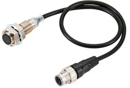 Produktfoto 1 von Omron M12 Induktiver Näherungssensor, Gewinderohr 2-adrig / 100mA, 3 mA 7 mm, IP67, IP67G, IP69K 30 V dc