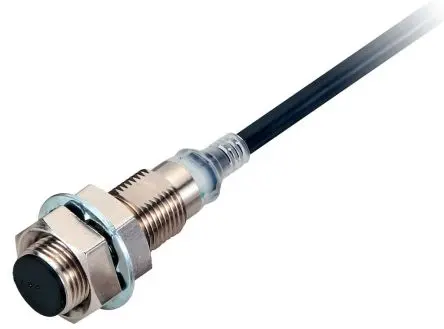 Produktfoto 1 von Omron M12 Induktiver Näherungssensor, Gewinderohr 2-adrig / 100mA, 3 mA 7 mm, IP67, IP67G, IP69K 30 V dc