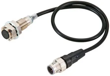 Produktfoto 1 von Omron M12 Induktiver Näherungssensor, Gewinderohr 2-adrig / 100mA, 3 mA 7 mm, IP67, IP67G, IP69K 30 V dc