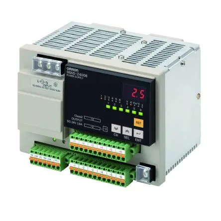 Produktfoto 1 von Omron S8AS DIN-Schienen Netzteil Geschalteter Modus 100V ac / 10 A 24V dc 240 W