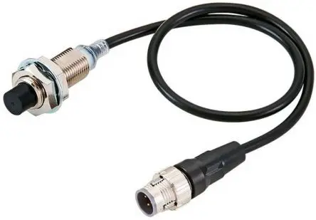 Produktfoto 1 von Omron M12 Induktiver Näherungssensor, Gewinderohr 2-adrig / 100mA, 3 mA 10 mm, IP67, IP67G, IP69K 30 V dc