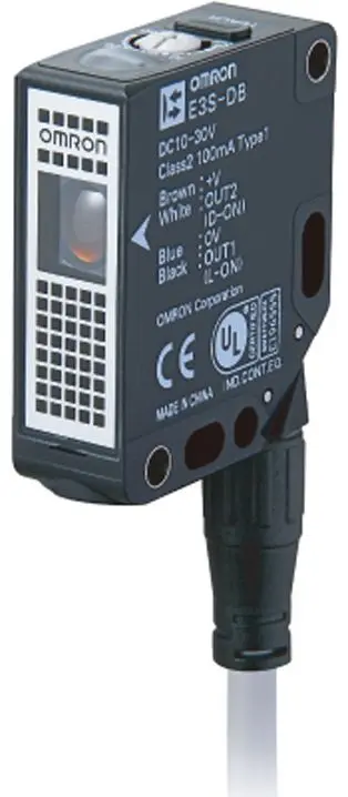 Produktfoto 1 von Omron Rechteckig Optischer Sensor, Reflektierend, Bereich 4500 mm, PNP Ausgang, Hell-/dunkelschaltend