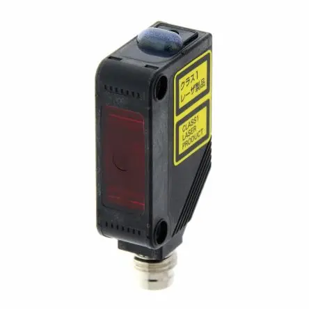 Produktfoto 1 von Omron E3Z Rechteckig Optischer Sensor, Durchgangsstrahl, PnP Ausgang, 4-polig M8