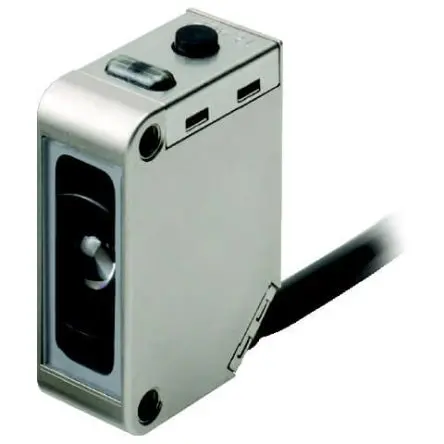Produktfoto 1 von Omron E3Z Rechteckig Optischer Sensor, Reflektierend, PnP Ausgang, Kabel