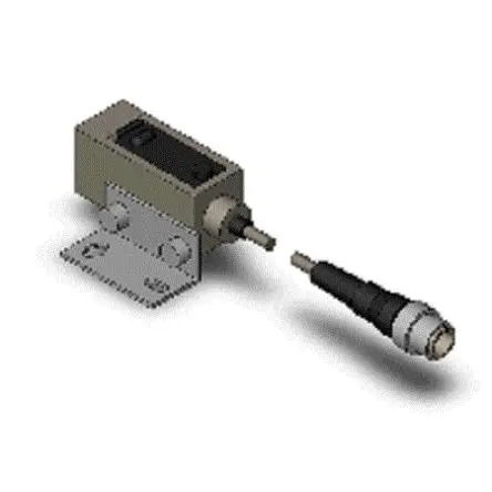 Produktfoto 1 von Omron E3S Kubisch Optischer Sensor, Reflektierend, NPN/PNP Ausgang, M12-Stecker
