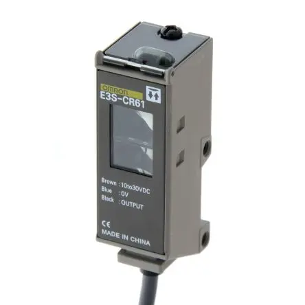 Produktfoto 1 von Omron E3S Kubisch Optischer Sensor, Reflektierend, NPN/PNP Ausgang, Kabel