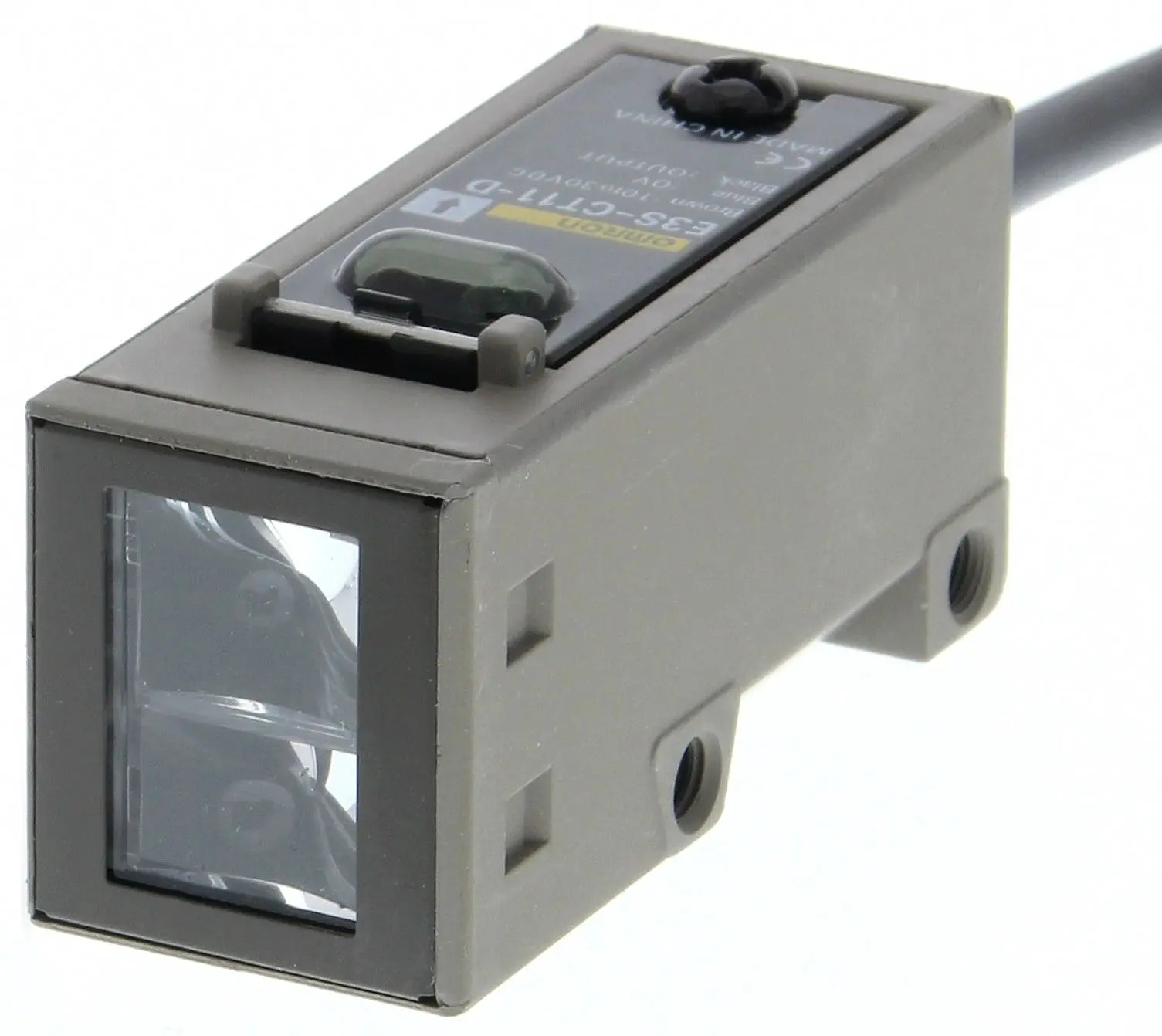Produktfoto 1 von Omron Kubisch Optischer Sensor, Durchgangsstrahl, Bereich 30000 mm, NPN/PNP Ausgang, Anschlusskabel