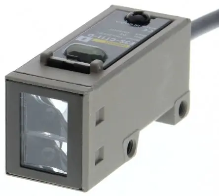 Produktfoto 1 von Omron E3S Kubisch Optischer Sensor, Durchgangsstrahl, NPN/PNP Ausgang, Kabel