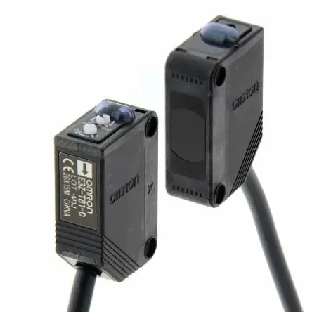 Produktfoto 1 von Omron E3Z Kubisch Optischer Sensor, Durchgangsstrahl, PnP Ausgang, Kabel