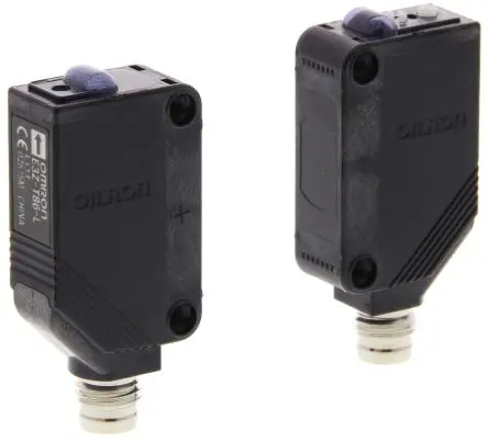 Produktfoto 1 von Omron E3Z Rechteckig Optischer Sensor, Durchgangsstrahl, PnP Ausgang, 4-polig M8