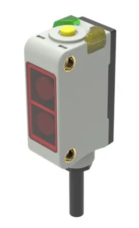 Produktfoto 1 von RS PRO PSE Vierkant Optischer Sensor, Empfänger, NPN Schließer/Öffner Ausgang, PVC-Kabel