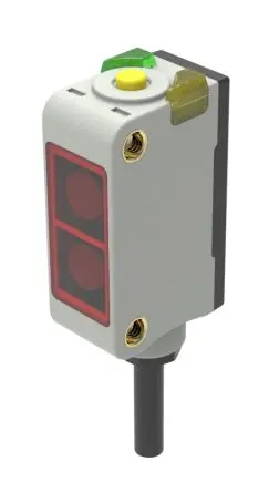 Produktfoto 1 von RS PRO PSE Vierkant Optischer Sensor, Empfänger, PNP Schließer/Öffner Ausgang, PVC-Kabel