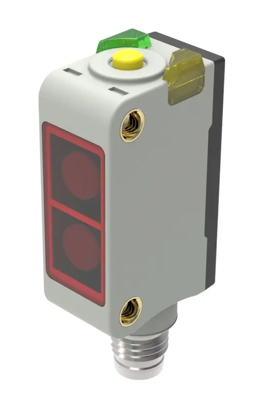 Produktfoto 1 von RS PRO Kubisch Optischer Sensor, Durchgangsstrahl, Bereich 5 m, PNP NONC Ausgang, Anschlusskabel, Hellschaltend