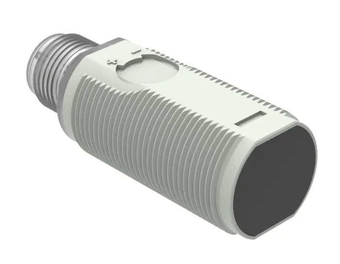 Produktfoto 1 von RS PRO zylindrisch Optischer Sensor, Durchgangsstrahl, Bereich 20 m, Anschlusskabel, Hellschaltend