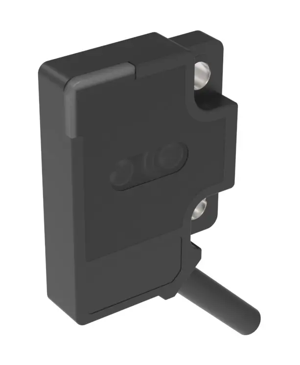 Produktfoto 1 von RS PRO Kubisch Optischer Sensor, Durchgangsstrahl, Bereich 50 cm, NPN NO Ausgang, Anschlusskabel, Hellschaltend