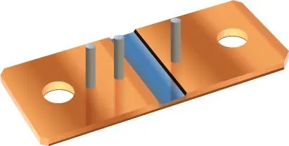 Produktfoto 1 von Bourns Nebenwiderstand, 1 kA, 5 % mit Plattenbefestigung 50mV, -40 °C / 170 °C max.
