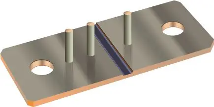 Produktfoto 1 von Bourns Nebenwiderstand, 1 kA, 5 % mit Plattenbefestigung 50mV, -40 °C / 170 °C max.