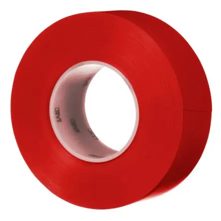 Produktfoto 1 von 3M 971 Vinyl Bodenmakierung Rot Typ Markierungsband, Stärke 0.43 mm, 50.8mm x 32.9 m