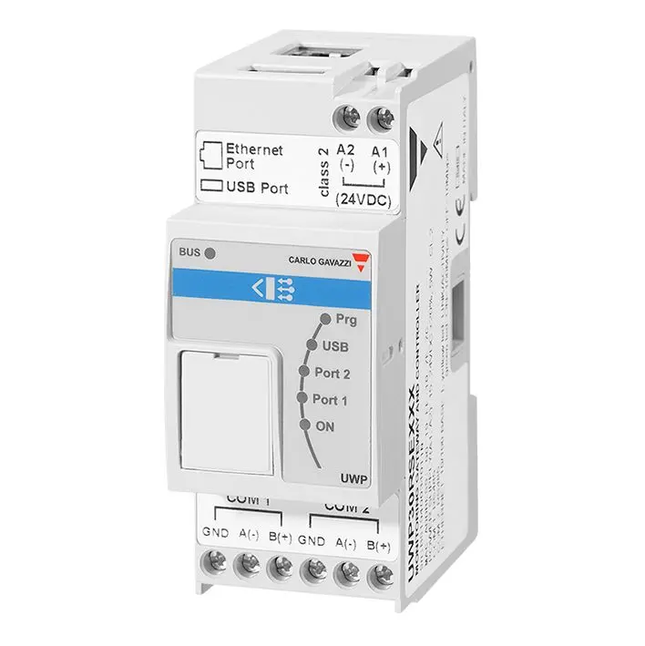 Produktfoto 1 von Carlo Gavazzi UWP Steuergerät Überwachungsmodul für Energiezähler