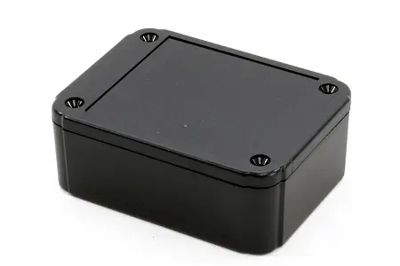 Produktfoto 1 von Hammond RL6035; Universalgehäuse; ABS; Hellgrau, Schwarz IP54 Breite 65 mm Höhe 40 mm Länge 144 mm