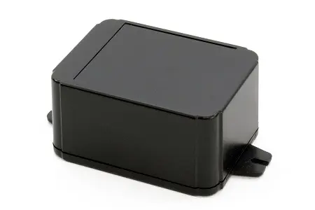 Produktfoto 1 von Hammond 60 mm; Universalgehäuse; ABS; Schwarz IP54 Breite 60 mm Höhe 40 mm Länge 80 mm