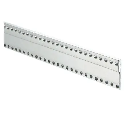 Produktfoto 1 von Rittal Steckverbinder-Schiene, Aluminium-Strangpressprofil, 3 mm breit