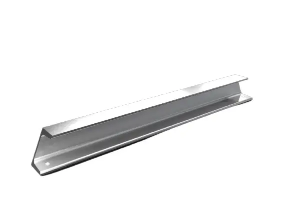 Produktfoto 1 von Rittal Stützschiene, Stahl, 5000N max., 600 mm breit, 600 mm hoch