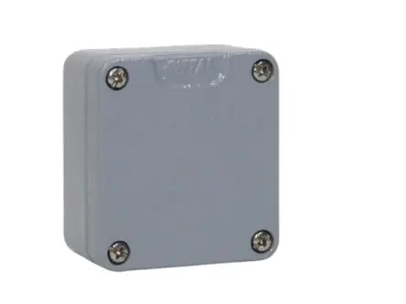 Produktfoto 1 von Rittal GA Aluminium Wandanschlusskasten Grau RAL 7001 IP66, HxBxT 64 mm, 58 mm x 34 mm