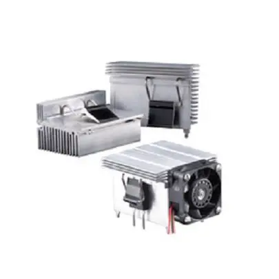 Produktfoto 1 von Arcol Ohmite C40 Kühlkörper für TO-247, TO-264 und SOT-227, 58 mm x 32mm x 46.3 mm