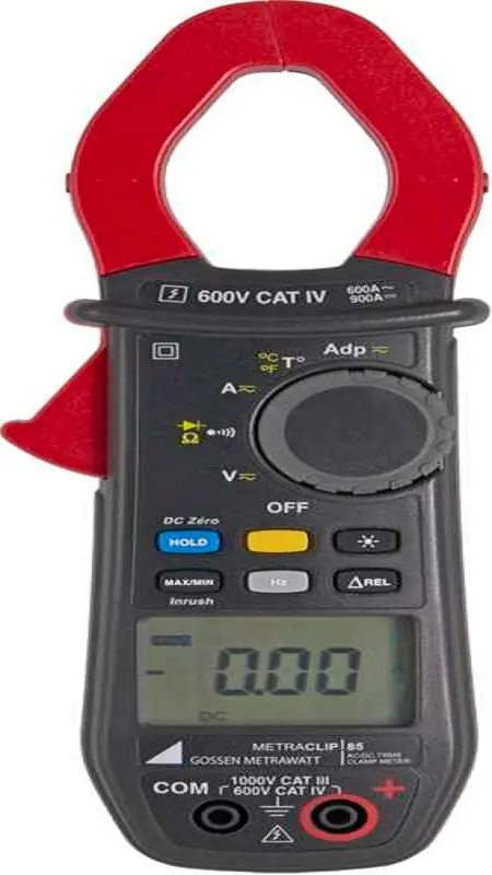 Produktfoto 1 von Gossen Metrawatt METRACLIP 85 Stromzange AC/DC-Stromzange 600 A ac CAT IV 1000 V ac, 100 V dc / 900 A dc