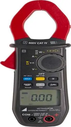 Produktfoto 1 von Gossen Metrawatt METRACLIP 86 Stromzange AC/DC-Stromzange 600 A ac CAT IV 1000 V ac, 100 V dc / 900 A dc