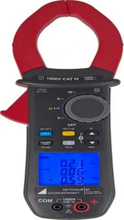 Produktfoto 1 von Gossen Metrawatt METRACLIP 87 Stromzange AC/DC-Stromzange 999.9 A ac CAT IV 1500 V ac, 1500 V dc / 1.5 kA dc