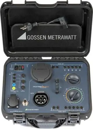 Produktfoto 1 von Gossen Metrawatt PROFITEST EMOBILITY Multifunktionsprüfgerät Automatischer FI Test Bluetooth 50V FI Rampentest 1000V