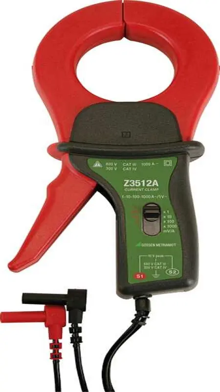Produktfoto 1 von Gossen Metrawatt AC Stromzange 10 A Ø 52 mm / 1000 A ac
