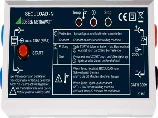 Produktfoto 1 von Gossen Metrawatt Prüfung von Schweißgeräten Adapter für PAT-Tester