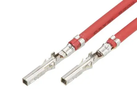 Molex Mini-Fit 219670 Vorgecrimpter Anschluss Mini-Fit, Rot, 75 mm